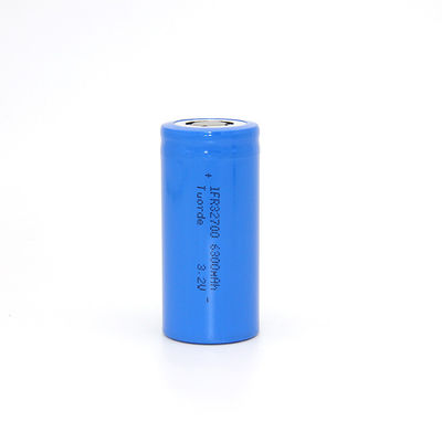Op maat 32700 Lifepo4 Cells Batterij 6300mAh Maximale oplaadstroom 2A 3.2V