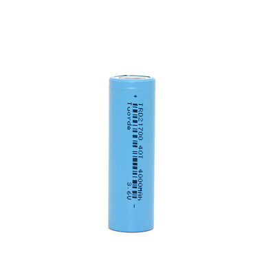 3.6V 4000mAh 50A 21700 Lithium Ion Battery Cell voor zaklampen met overstromingsbescherming