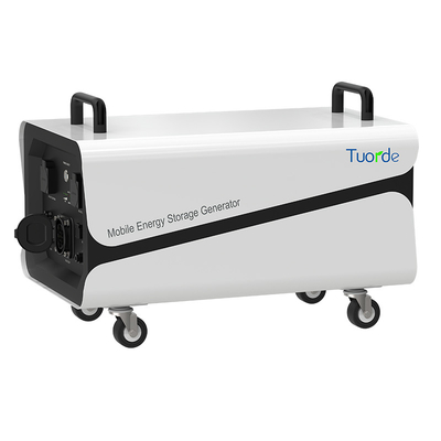 Mobiele energieopslaggenerator Veiligheid IP65 100Ah Voor residentiële industriële