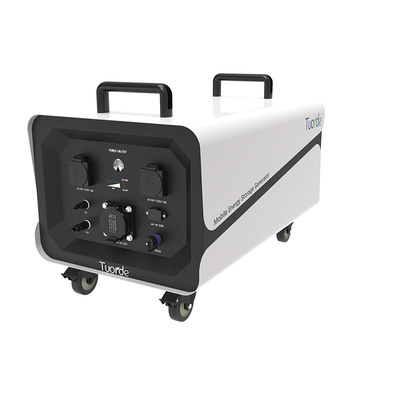 Mobiele energieopslaggenerator Veiligheid IP65 100Ah Voor residentiële industriële