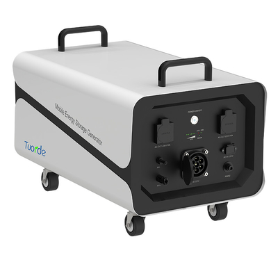 Mobiele energieopslaggenerator Veiligheid IP65 100Ah Voor residentiële industriële
