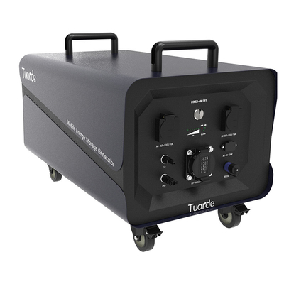Mobiele energieopslaggenerator Veiligheid IP65 100Ah Voor residentiële industriële