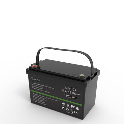 Lithiumfosfaatreinigingsapparatuur Batterijen 12,8V 100Ah 1280Wh