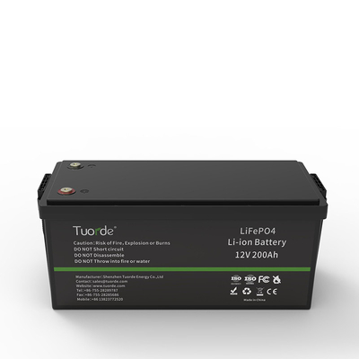 UN38.3 12200 Reinigingsapparatuur Batterijen 12V 200Ah Lithium Lifepo4
