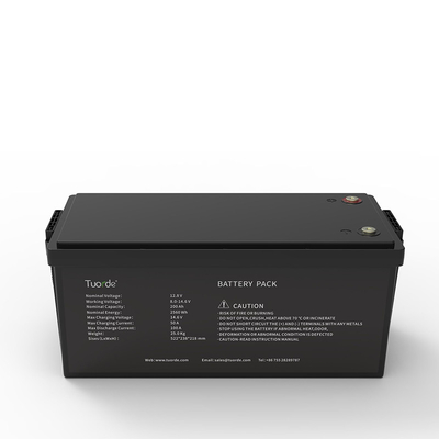 UN38.3 12200 Reinigingsapparatuur Batterijen 12V 200Ah Lithium Lifepo4
