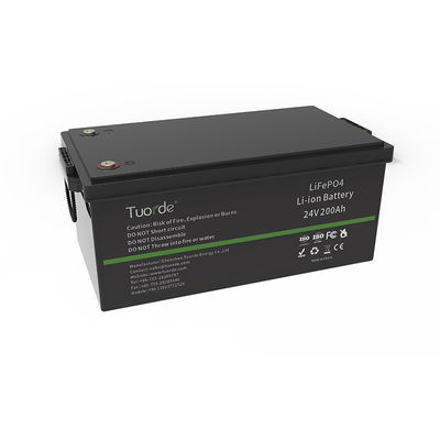 5120Wh Lithium Iron Phosphate Battery, 24V 200Ah Lifepo4 Lithium Battery