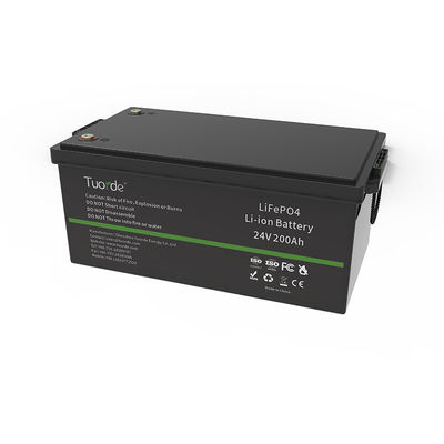 5120Wh Lithium Iron Phosphate Battery, 24V 200Ah Lifepo4 Lithium Battery