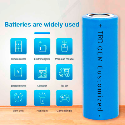 UN38.3 Lithium 18650 oplaadbare batterij, BMS 2000mAh Lithiumbatterij