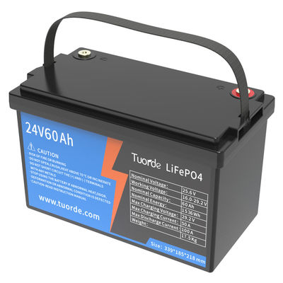 Veiligheid Loodzuur vervangende batterij 24V 60Ah Deep Cycle Power Storage Type