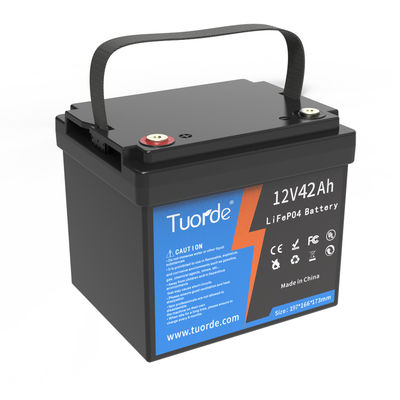 BMS loodzuurvervangende batterij 12V 42Ah Deep Cycle Power Storage