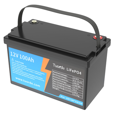 Lithiumbatterij, 12V 100Ah AGV Lithiumionbatterij E-RICKSHAW batterij Zonnebatterij