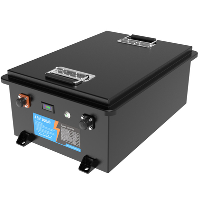 LiFePO4 Custom Lithium Battery Packs 48V 100Ah 51.2V BMS Voor Golf Car