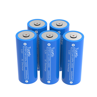 46120 Lithium Iron Phosphate batterij 3.2V 24Ah 3C ontlading